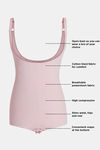 Zivame High Compression Short Length Shaper Bodysuit - Sepia Rose — thumbnail 10
